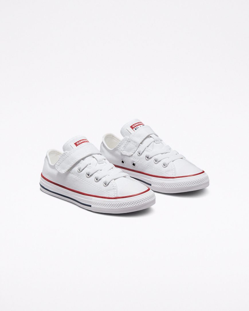 Tenis Converse Chuck Taylor All Star Easy-On Cano Baixo Menina Branco Bege | PT X04P987